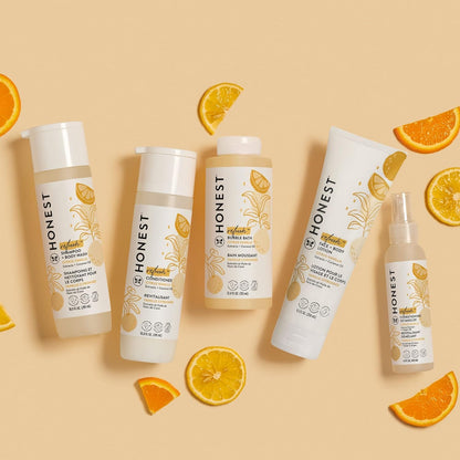 The Honest Company Silicone-Free Conditioner | Gentle for Baby | Naturally Derived, Tear-free