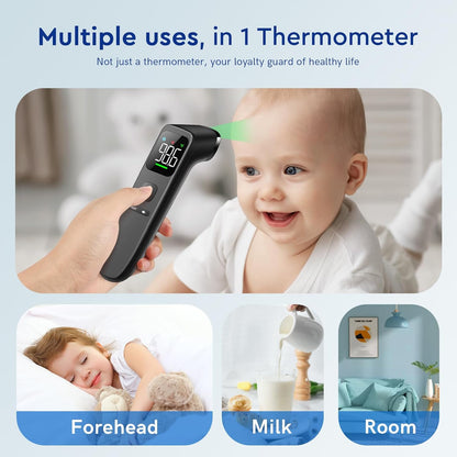 No-Touch Thermometer for Adults and Kids - Digital Forehead Thermometer with High Accuracy, Ultra