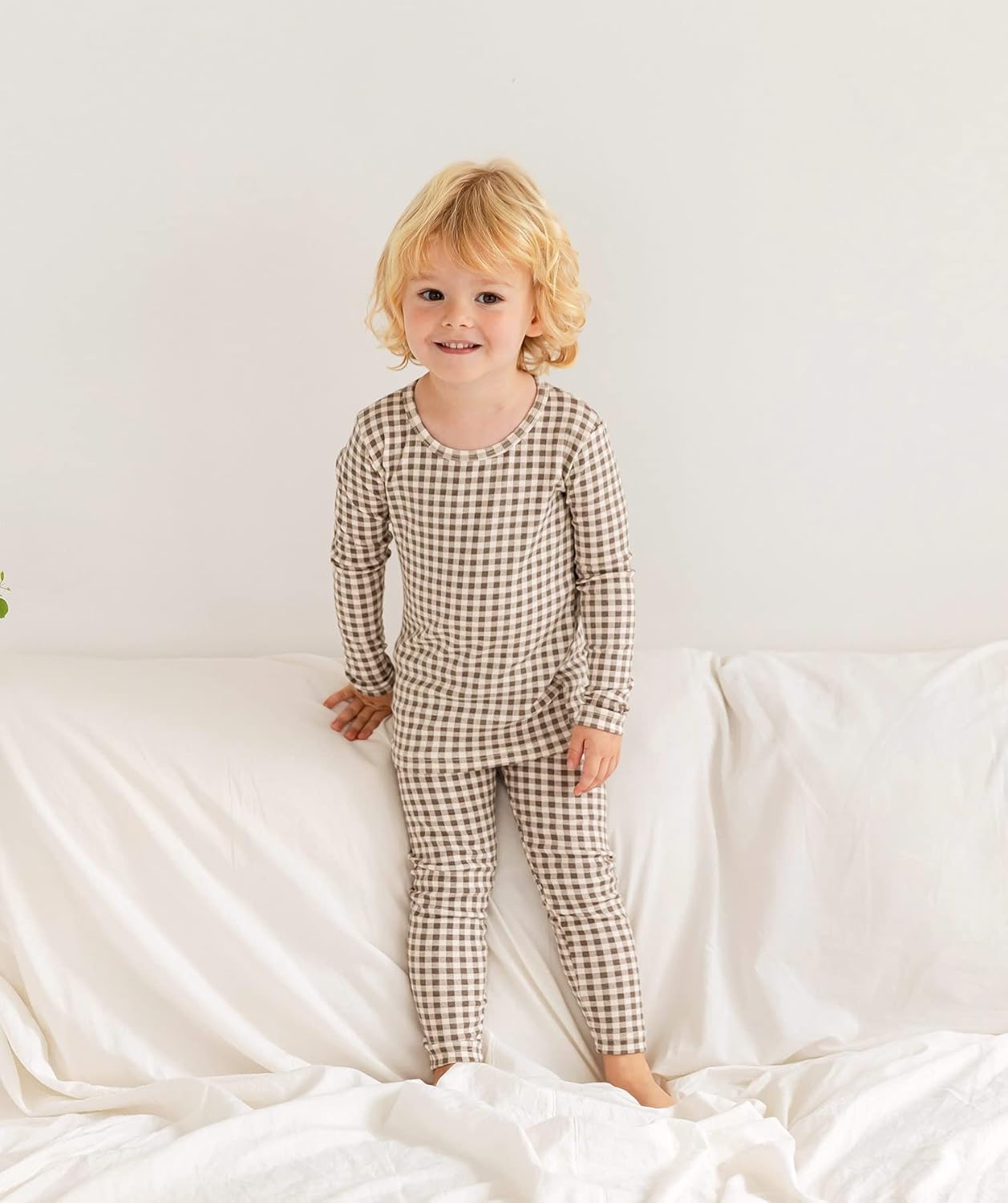 AVAUMA Baby Boys Girls Pajama Set 6M-7T Kids Cute Toddler Snug fit Pattern Design Pjs Cotton Sleepwear