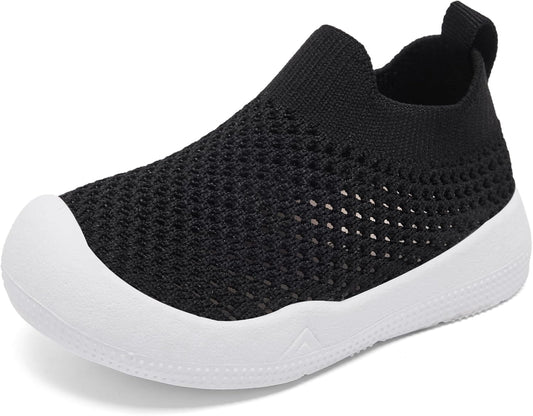 Eashi Baby Boy Girl Non-Skid Indoor Infant Walking Shoes Breathable Warm Elastic Sock Shoes with Memory Sole Protect Toes Outdoor Sneakers