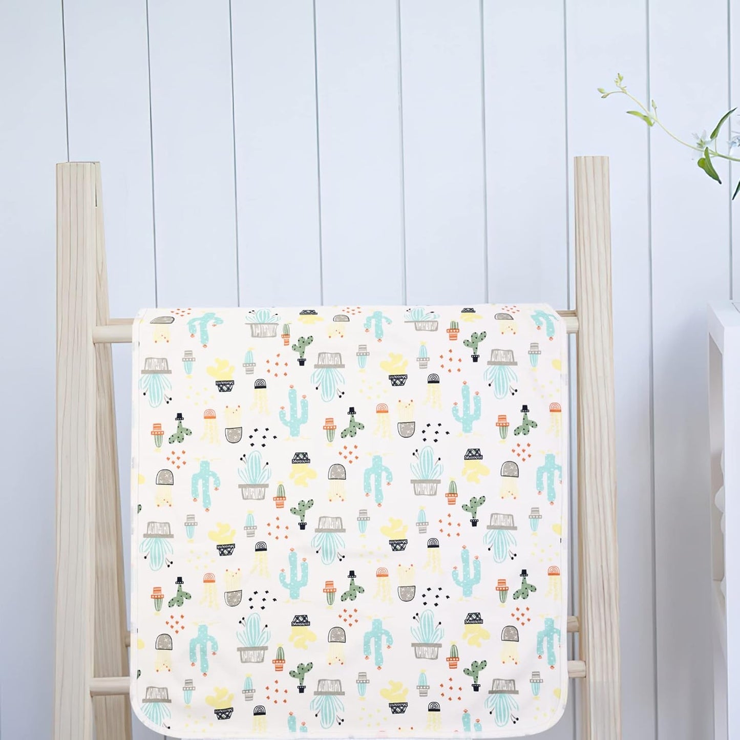 Baby Changing Pad Changing Table Pads Waterproof Large Size 37.5x27.5 Inch Portable Diaper Changing mat Liners Reusable Washable Mattress Protector for Girls & Boys 2 Pack