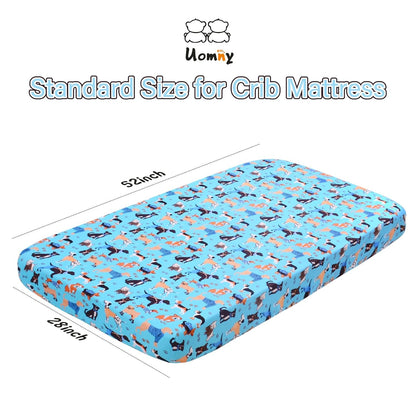 Crib Sheet - Fitted Crib Sheet Baby Sheet for Standard Crib and Toddler mattresses Nursery Bedding