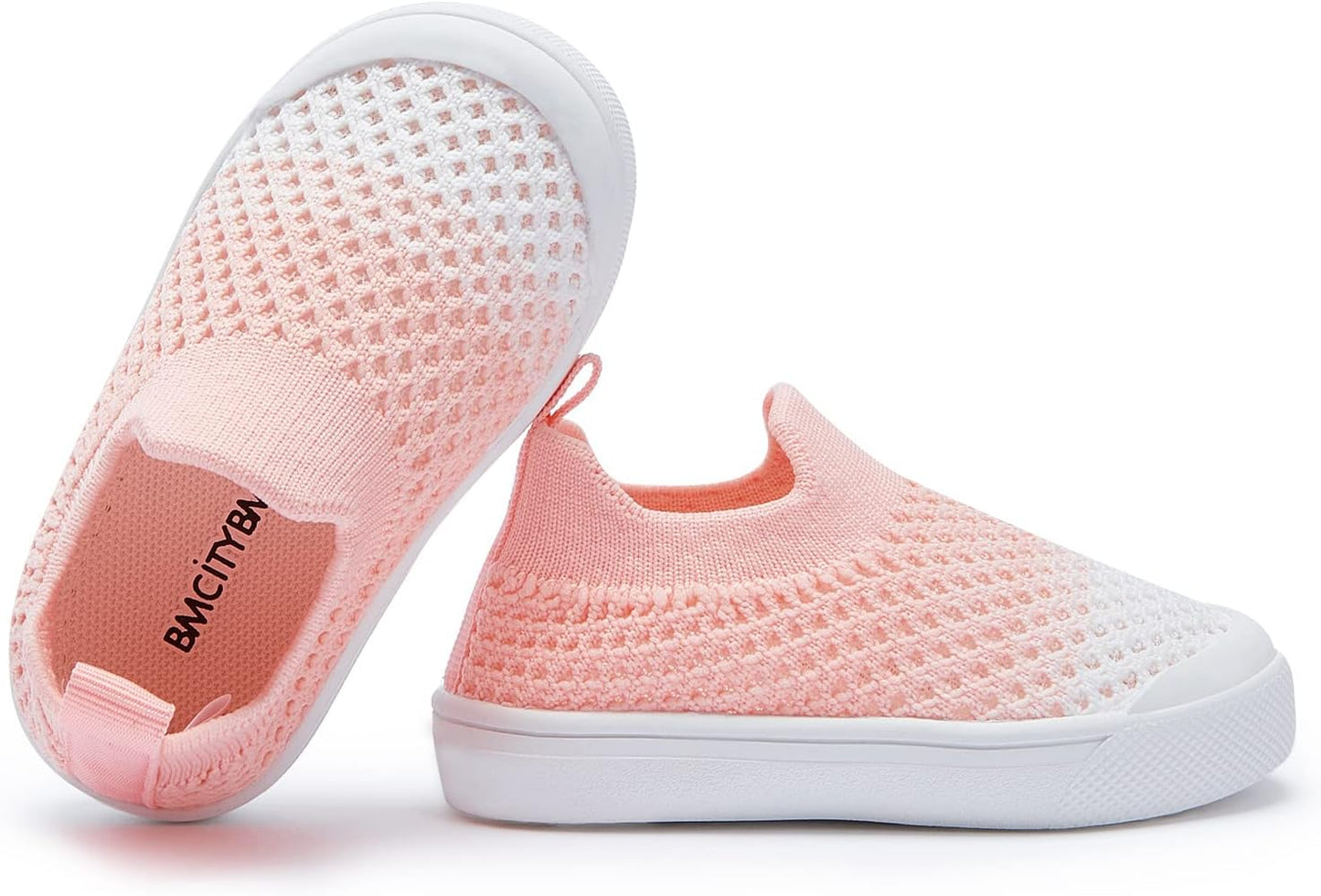 BMCiTYBM Baby Sneakers Girls Boys Lightweight Breathable Mesh First Walkers Shoes 6-24 Months