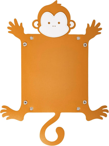 Monkey Dice Tray Portable Dice Rolling Tray PU Leather Monkey Shape Dice Holder D&D Gift for RPG Game Players