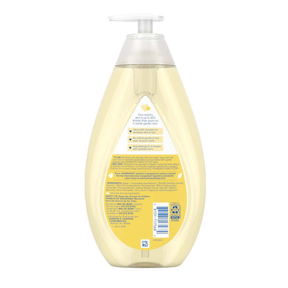 Johnson's Head-to-Toe Gentle Tear-Free Baby & Newborn Wash & Shampoo, Sulfate-, Paraben- Phthalate