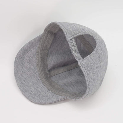 Keepersheep Baby Baseball Cap Infant Sun Hat, Cotton Knit with Soft Brim, Adjustable Soft Newborn Toddler Cap