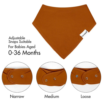 Baby Bandana Drool Bibs for Boys Girls,Super Absorbent Triangle Baby Bibs for Drooling and Teething,100% Cotton Soft for Infant,Newborn 12Pack