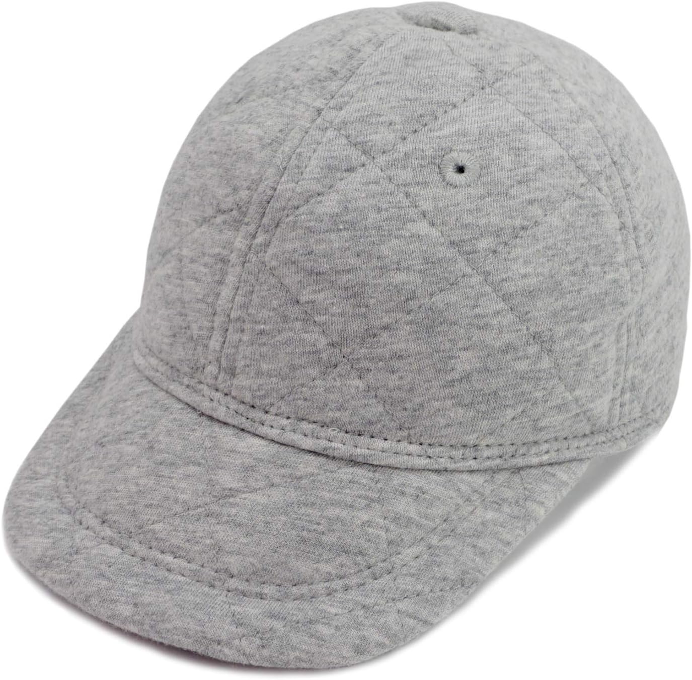 Keepersheep Baby Baseball Cap Infant Sun Hat, Cotton Knit with Soft Brim, Adjustable Soft Newborn Toddler Cap