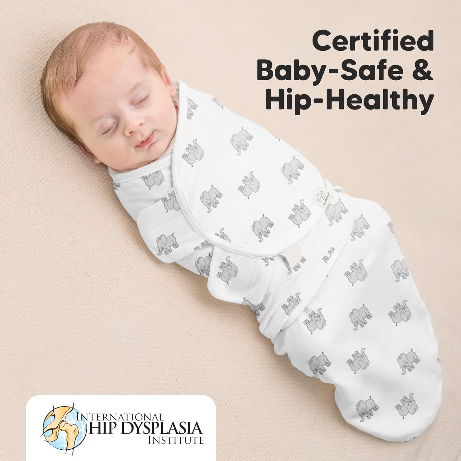 Baby Swaddle Sleep Sacks with Zipper - 3-Pack Swaddles for Newborns 0-3 Months, Infant, Baby Girls