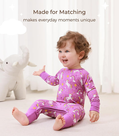 Baby Boys Girls Romper Long Sleeve Jumpsuits Infant Unisex One-Piece Bamboo Viscose Zipper Mitten Rompers