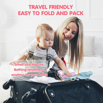 I Inflatable Baby Bathtub, Baby Tubs for Newborns to Toddlers, Infant Bathtub for Baby Travel
