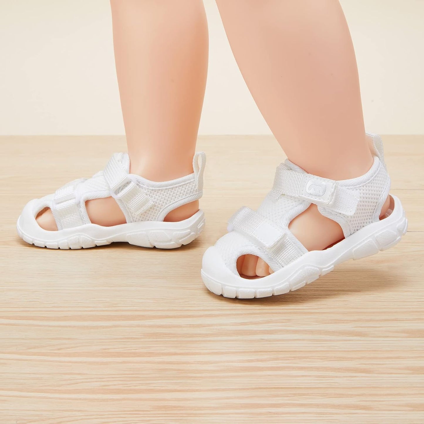 BMCiTYBM Baby Boy Girl Closed Toe Summer Sandals Lightweight Shoes Infant Non-Slip First Walking Sneakers 6 9 12 18 24 Months