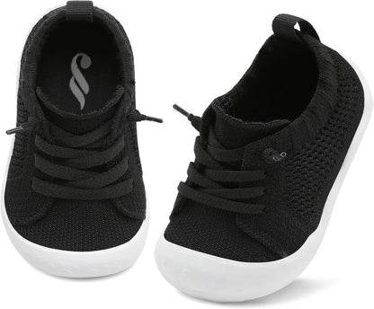 JIASUQI Baby Shoes for Toddler Boys Girls Sneakers Slip on Walking Shoes for Babies