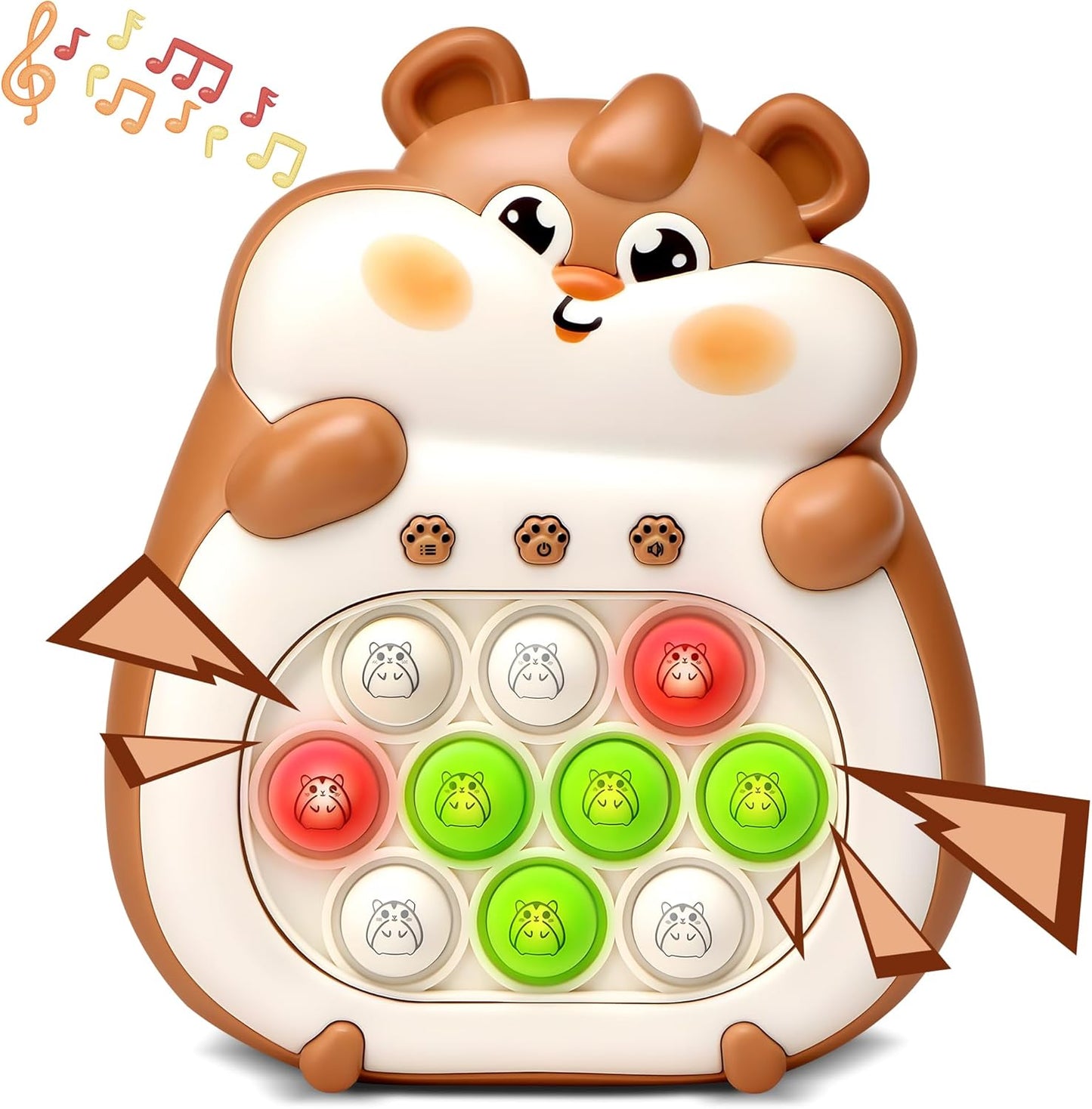 Quick Push Game Console Series Toys for Kids, Interesting Push Bubble Fidget Stress Relief Toys, Anti-Stress Toys for Boys and Girls Aged 3+