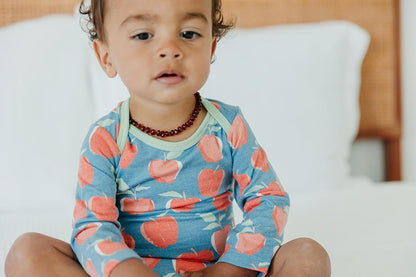 Copper Pearl Long Sleeve Bodysuit Baby: Ultra Soft Baby for Newborns, Boys, and Girls - Stylish, Comfortable, Overlap Shoulders, Premium Knit Fabric - Newborn, Teacher