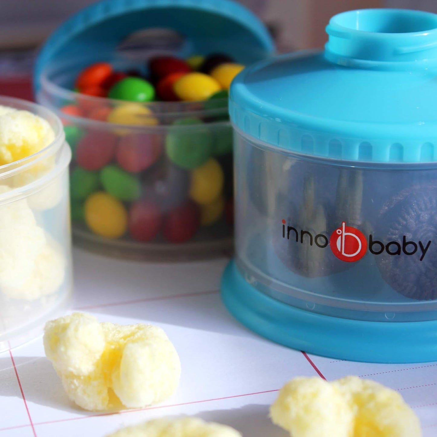 Innobaby Packin' Smart Stackable and Portable Storage System for Formula, Liquid, Baby Snacks and