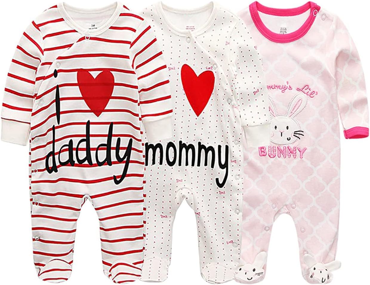 Newborn Layette Gift Set 27-Piece Baby Girl Clothes Bodysuits, Pants Essentials and Accessories 0-12Months