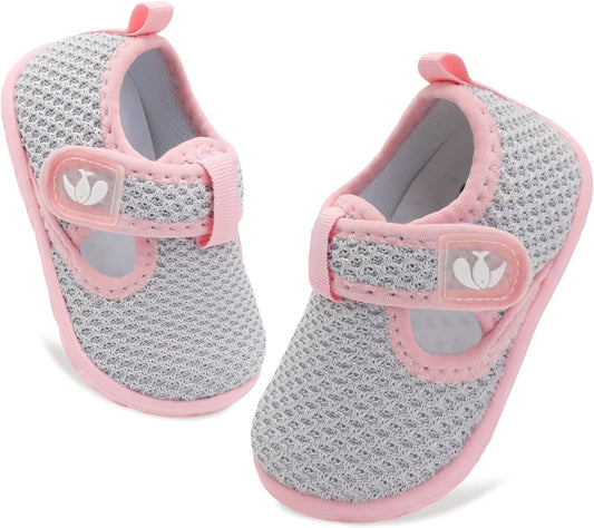 FEETCITY Barefoot Baby Shoes Girls Boys Walking Shoes Infant Sneakers Lightweight Flexible Newborn Dress School Shoe