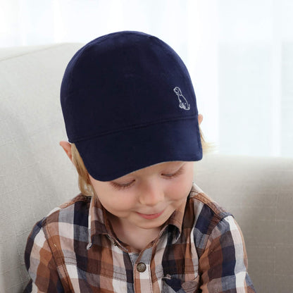 Keepersheep Baby Reversible Baseball Cap Infant Sun Hat, Cotton Knit Soft Brim for Infant Toddler, Summer Outdoor Unisex
