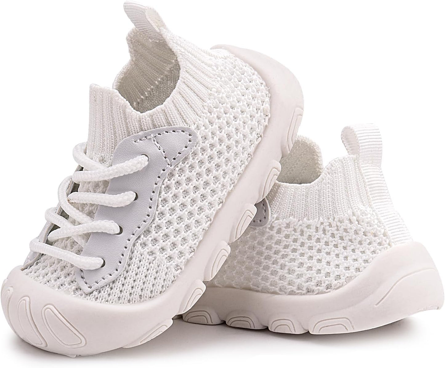 Charrost Toddler Baby Girl Boy First Walking Shoes Checkered Sneakers Sizes 3/4/5/6/7/8T. Soft, Cute,Flexible for First Walkers. Non-Slip, Slip On, Wide Toe Box Indoors Outdoors