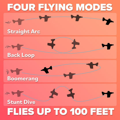Airplane Toy Foam Glider Plane for Kids: Pool Toys & Coolest Gift For 7 Year Old Boys & Girls - Beach Toys Gift Ideas For All Ages - Summer Yard Games Gifts for Age 3 4 5 6 7 8 9 10 11 12 Year Old