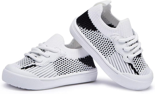 BMCiTYBM Baby Sneakers Girls Boys Lightweight Breathable Mesh First Walkers Shoes 6-24 Months