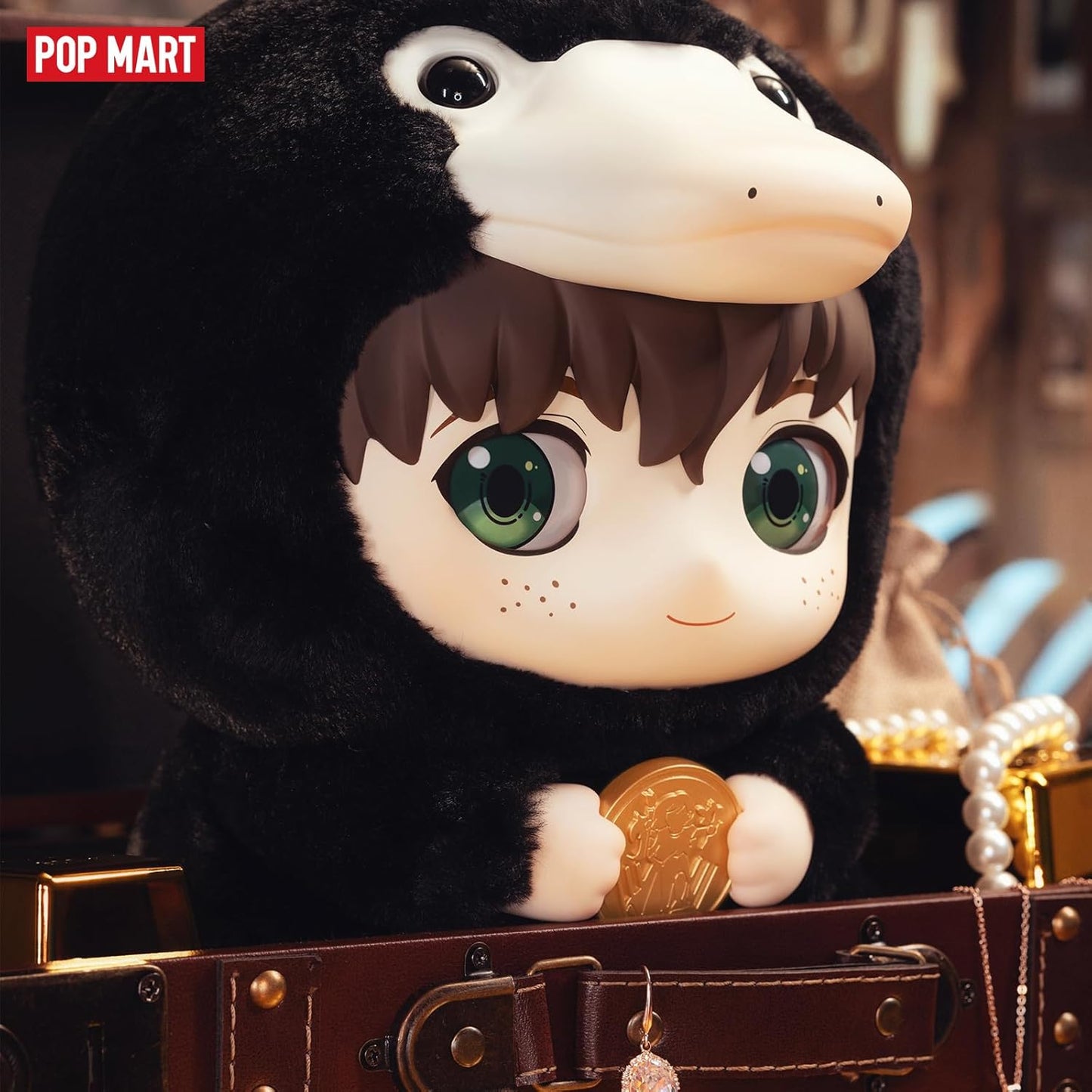 POP MART Harry Potter PVC Stuffed Toy Niffler Figurine, for for Mordern Home Décor, Collectible Art Toy