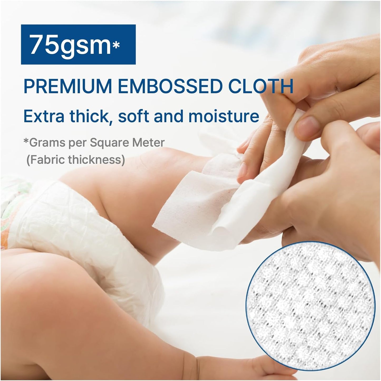 BEBESUP- Korea’s #1 Signature Eco Baby Wipes- 100% Plant-Based 99% Drinkable Water-Based Unscented Ultra-Thick Organic baby wipes Hypoallergenic for sensitive skin Flip-Top 560 Count (8 Packs)