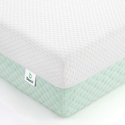 Crib Mattress, Dual Sided Comfort Memory Foam Toddler Bed Mattress, Triple-Layer Breathable Premium