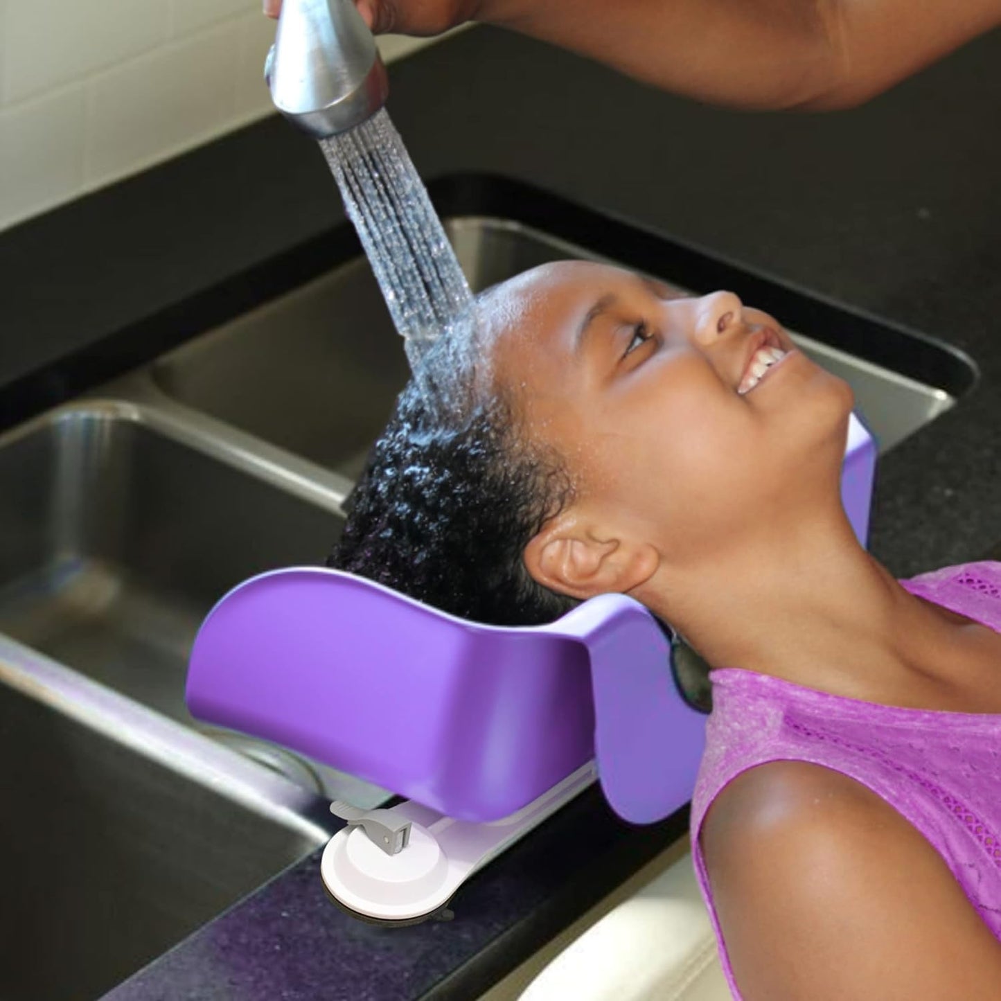 Shampoo Buddy Portable Hair Wash Basin for Children, Toddlers, Kids, Teens | Portable Shampoo Bowl