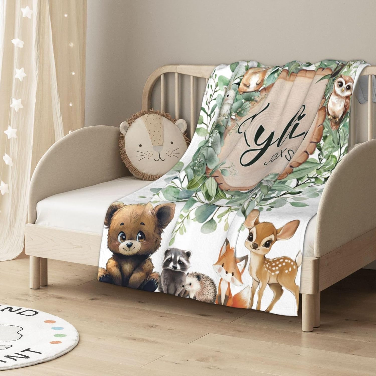 Custom Blanket for Boys Girls Personalized Baby Blanket with Name Customized Baby Gifts for