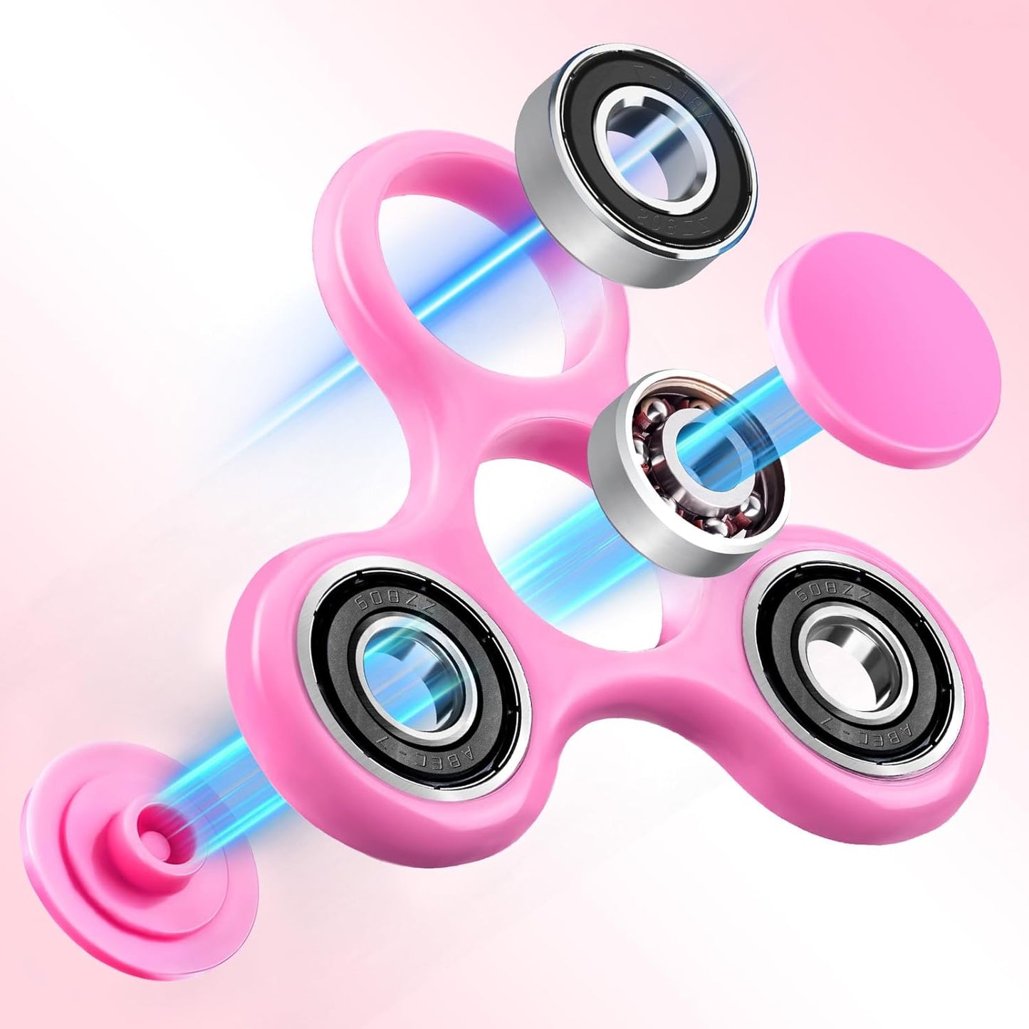 SCIONE 50 Pack Party Favors Fidget Spinners for Kids 4-8 8-12, Halloween Goodie Bags Stuffers Toys for Kids 3-5, Fidget Toys Bulk Classroom Prizes for Girls Boys, Toddler Birthday Party Return Gifts