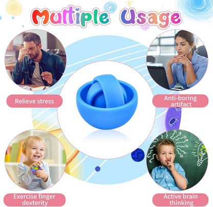 Fidget Toys for Kids 8-12, Fidget Spinner for Adults, Cool Gadget Gifts for Boys Girls Teens Kids ADHD Autism Stress Relief Finger Toys Desk Toys Classroom
