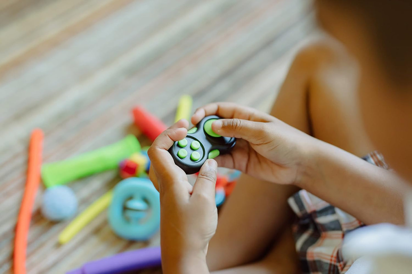 Chuckle & Roar Sensory - 10pk Sensory Fidget Box - Tactile and Sensory Engagement Play - Preschool Friendly - Safe and Durable - Ages 3 and up