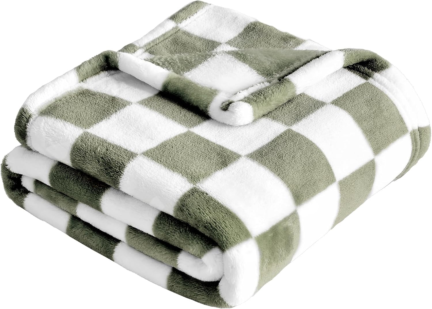 Yurhap Checkered Baby Blanket Fleece Baby Blankets for Boys, Ultra Soft Cozy Fluffy Infant Toddler