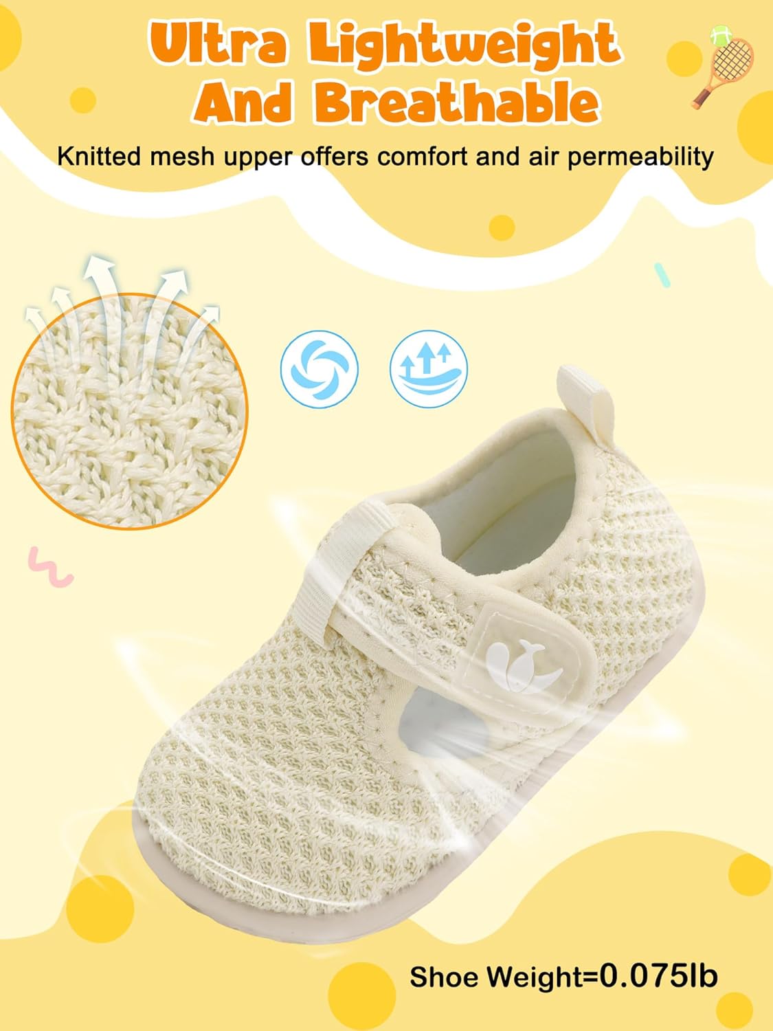 FEETCITY Barefoot Baby Shoes Girls Boys Walking Shoes Infant Sneakers Lightweight Flexible Newborn Dress School Shoe