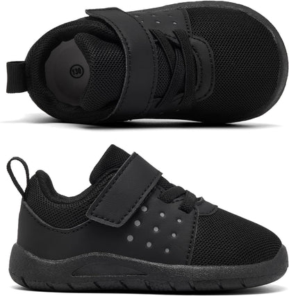 MORENDL Toddler Baby Shoes 0-4 Years Boy Girl Lightweight Breathable Non-Slip Sports Sneakers Running Walking Tennis Barefoot Shoes