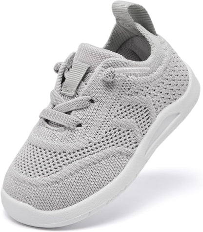 MORENDL Toddler Shoes Baby Walking Sock Shoes Infant Sneakers 0-4 Years Boy Girl Barefoot Tennis Shoe Non-Slip Brethable