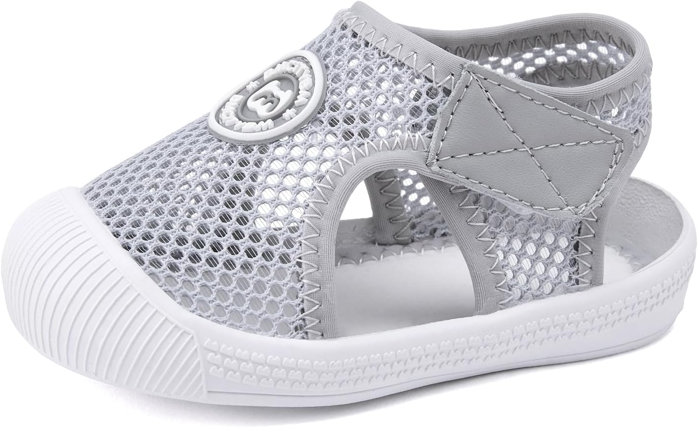 BMCiTYBM Baby Boy Girl Closed Toe Summer Sandals Lightweight Shoes Infant Non-Slip First Walking Sneakers 6 9 12 18 24 Months