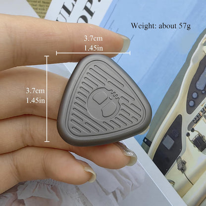 EDC Fidget Sliders Fidget Toys Stress Relief for Adults Magnetic Metal Triangle Fingertip Sliders Desk Toy Spinning Push Card