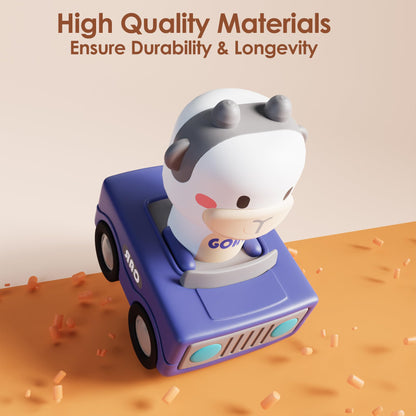 iPlay, iLearn Baby Press to Go Car Toys for Toddlers 1-3, 1 Yr Old Boy Gift