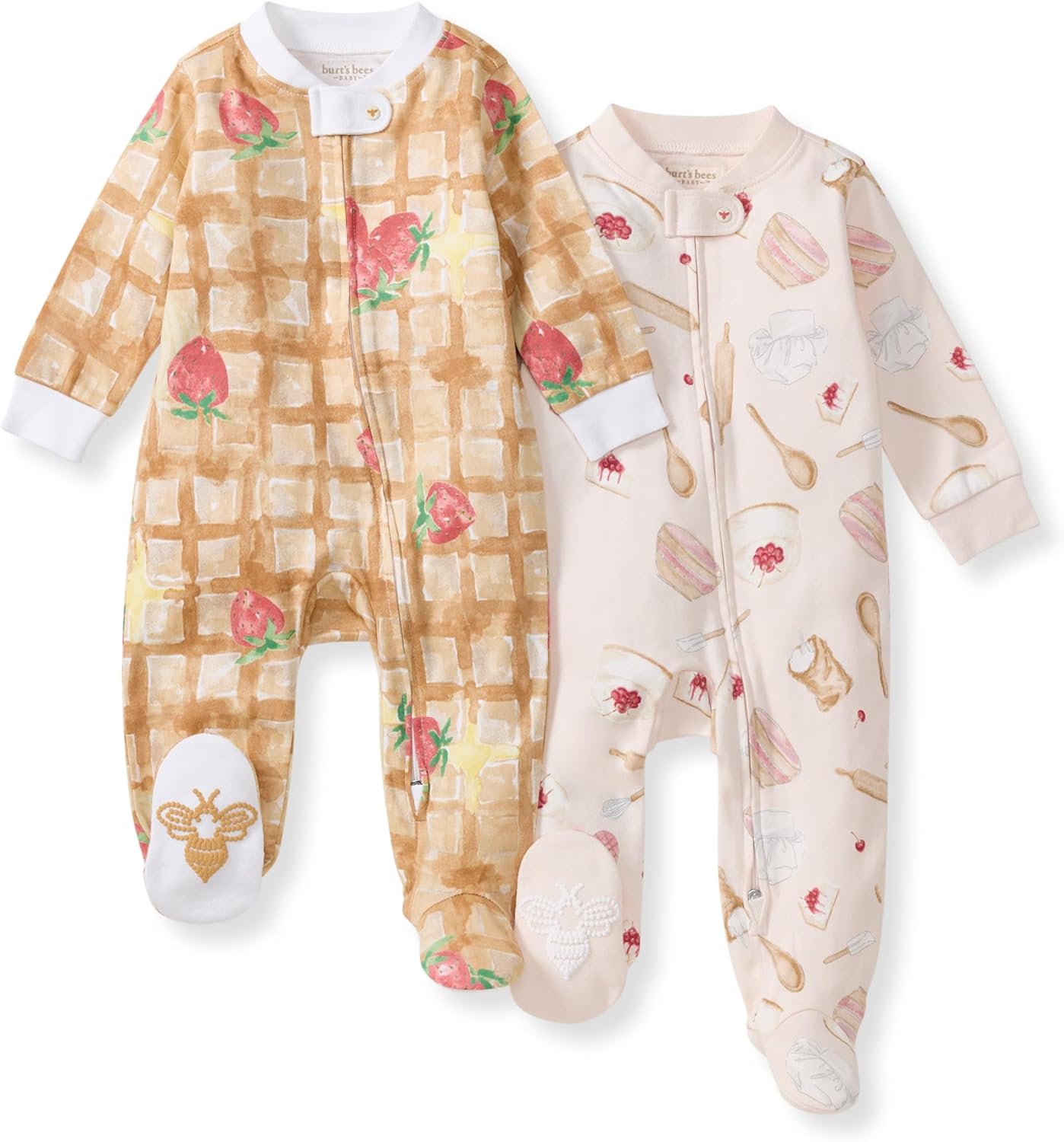 Burt's Bees Baby Baby Girl's Pajamas Sleep and Play
