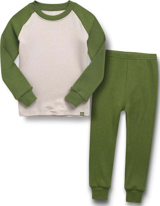 VAENAIT 6M-12Y Toddler Toddler Kids Toddler Girls Boys Soft Comfy Modal Tencel Solid Raglan