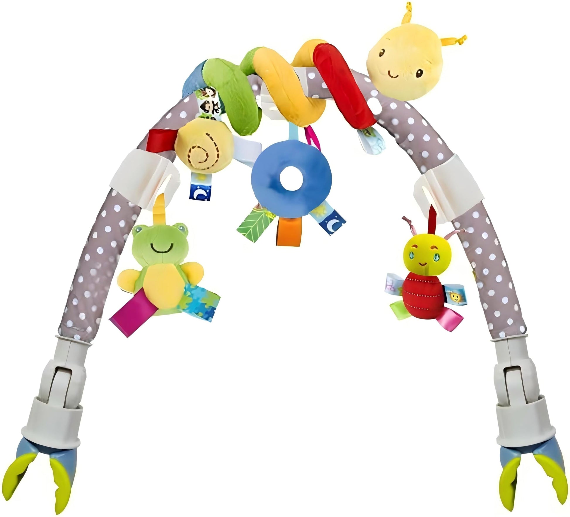 GZYFUVALW Car Seat & Stroller Toy_Infant Toys Baby Sensory Interaction Cartoon Toys with Ringing