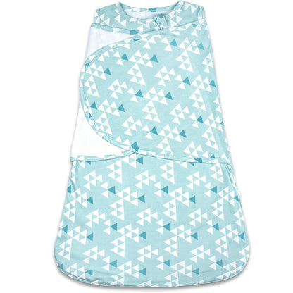 Baby Sleep sack Swaddle,Sleep Sack 3-6 Months,3-Way Adjustable Wearable Transition Swaddles Blanket Boy And Girl,100% Cotton,TOG 1.0(Green)