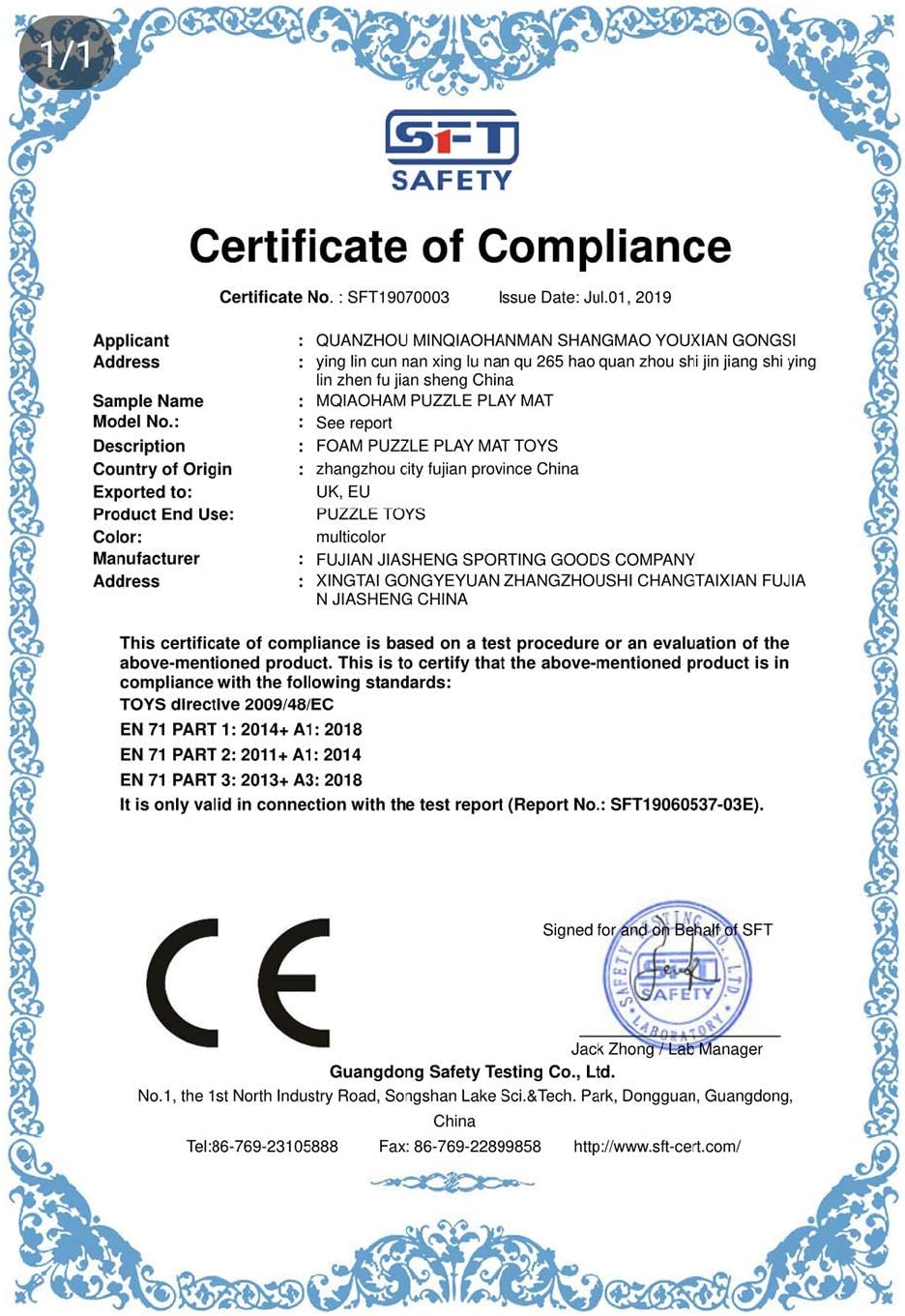 MQIAOHAM® 25 Pieces Puzzle Play Mats, Soft Baby Play Mat, Kids Interlocking Foam Floor Tiles, Toddlers Carpet Playmats G301025-111