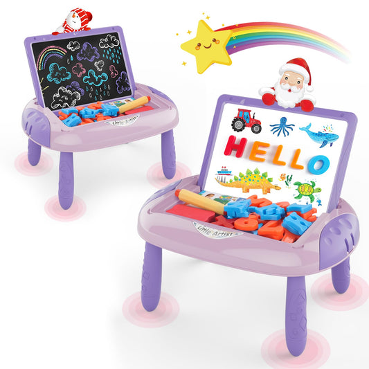 Cokzer Gift for 1-2 Year Old Girls, Toddler Girl Toys with Magnetic Letters and Numbers, Learning