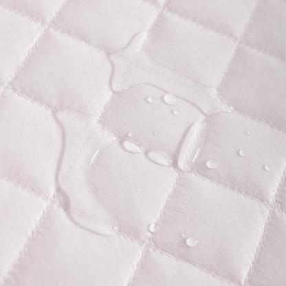 NTBAY 2 Pack Waterproof Mini Crib Mattress Protector, Quilted 24"x38" Fitted Mattress Cover