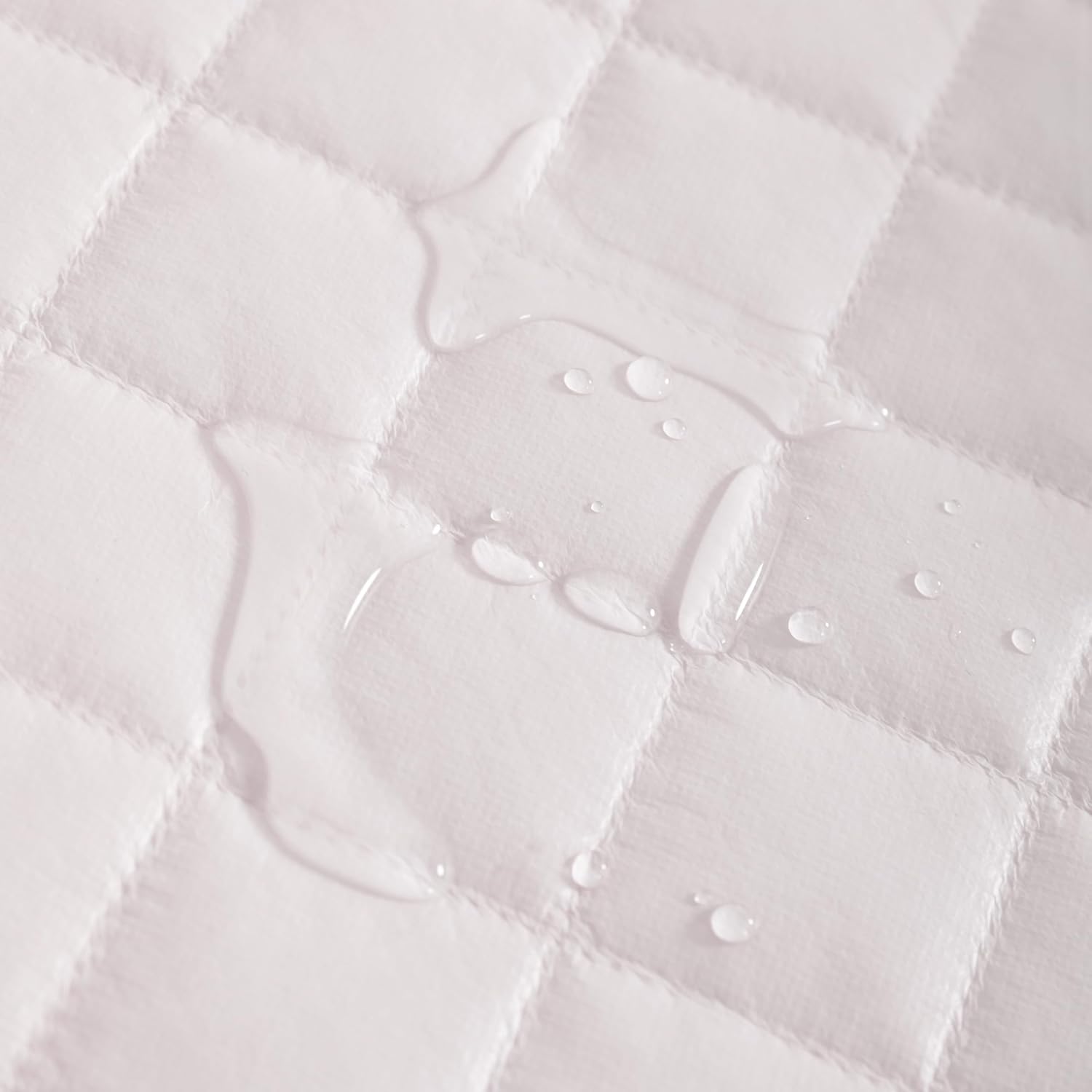 NTBAY 2 Pack Waterproof Crib Mattress Protector, Quilted 28"x52" Toddler Fitted Sheet - Machine