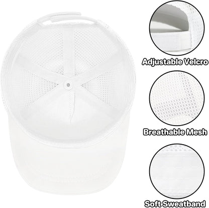 qikqik Baby Baseball Cap Toddler Baseball Hat with Mesh Infant Sun Hat UPF 50+ Baby Ball Cap Toddler Girl Hats Kids Hat Boys